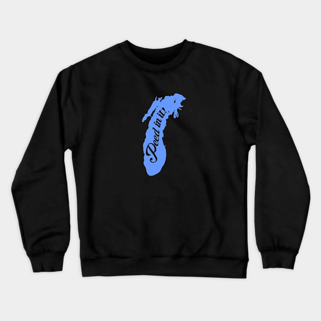 Lake Michigan Life Crewneck Sweatshirt by miniBOB